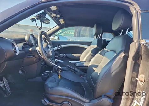 2013 Mini Cooper Coupe S z USA, uszkodzony, nr VIN WMWSX3C56DT408551